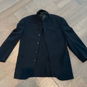 -Gianfranco FERRE men’s blazer jacket black